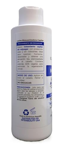 Kleravitex Milk Leave-In Conditioner 33.8 oz Anti-Frizz Hair Detangler Deep Treatment