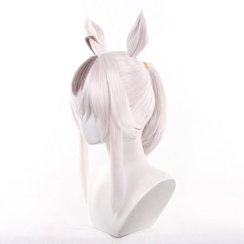 Apricot Cosplay Wig with Animal Ears & Hair Tie - One Piece Character Style