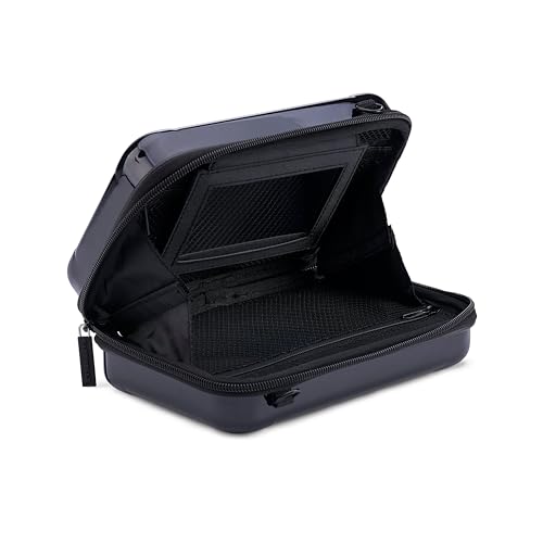 Caboodles Metro Moxie Small Cross-Body Makeup & Accessory Case Black
