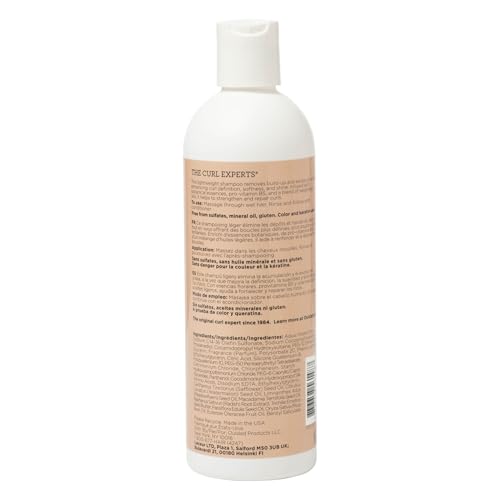 Moisturizing Shampoo for Curly Hair - Sulfate-Free, 12 Fl Oz - Enhances Definition & Prevents Breakage
