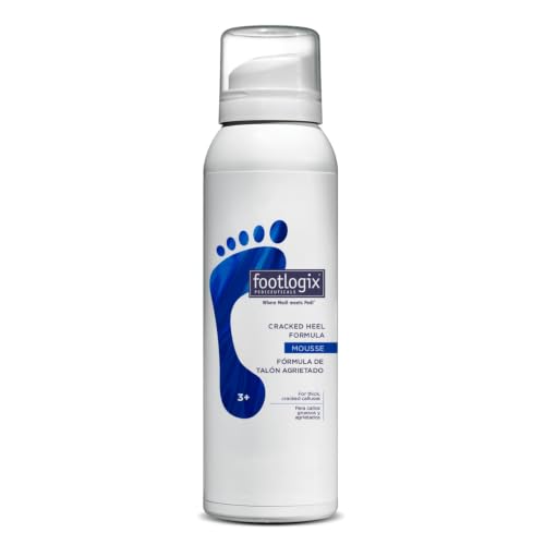 Footlogix Cracked Heel Mousse with Urea & Primrose Oil 4.23oz - Dry, Callused Feet Care
