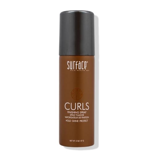 Surface Hair Curl Finishing Spray - Long-Lasting Humidity-Resistant Hold