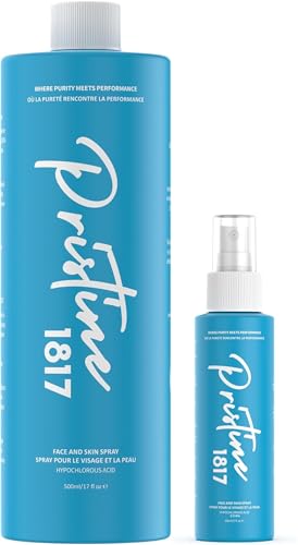 Pristine 1817 Hypochlorous Acid 0.016% Face & Skin Mist - 18.9 fl oz