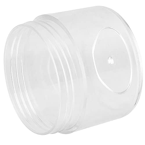 MUKLEI 150pcs Clear 20g Cosmetic Sample Containers Travel Size Jars