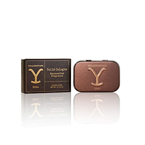 Yellowstone Ride Solid Cologne for Men & Women by Tru Fragrance – Rugged Scent, Travel-Friendly