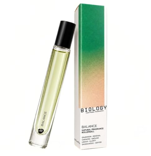 Travel Size Balance Oakmoss Fragrance Rollerball Perfume 10ml - Calming & Grounding