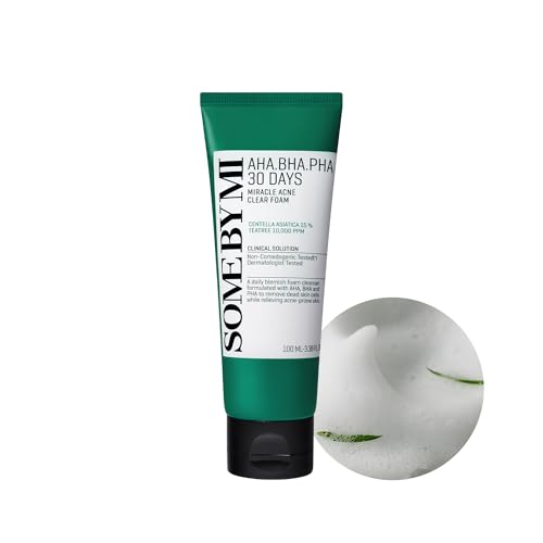 Acne Face Cleanser & Exfoliating Toner Set for Sensitive Skin