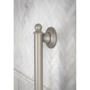 18-Inch Bathroom Grab Bar - Oil-Rubbed Bronze Stainless Steel Support