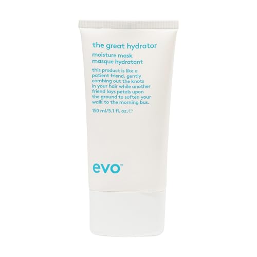 EVO The Great Hydrator Moisturizing Hair Mask 5.1 Fl Oz - Deep Conditioning & Detangler for Dry & Damaged Hair