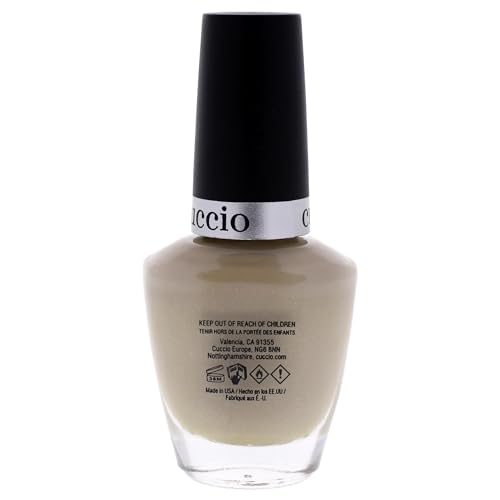 Cuccio Colour Nail Polish - Oh Naturale - Nail Lacquer for Manicures & Pedicures, Full Coverage - Quick Drying, Long Lasting, High Shine - Cruelty, Gluten, Formaldehyde & 10 Free - 0.43 oz, oh naturale - yellow (6174)