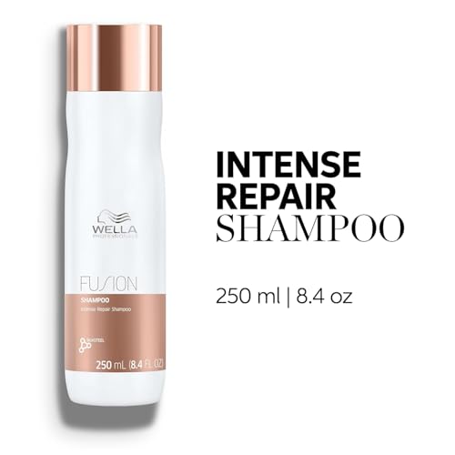 Wella Professionals Fusion Intense Repair Shampoo & Conditioner Set, Hair Repair & Anti Hair Breakage