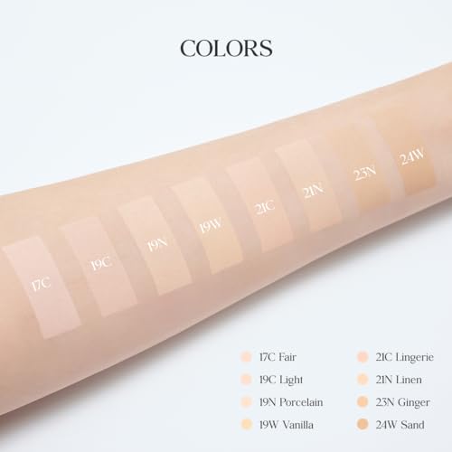 Lightweight Cushion Cover for CLIO Kill Cover Skin Fixer Refill 21C Lingerie (5.71 oz)