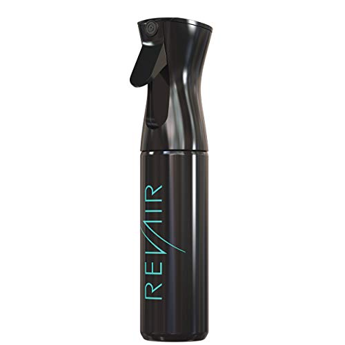 RevAir Fine Mist Spray Bottle 10oz Continuous Water Spray for Hair & Beauty