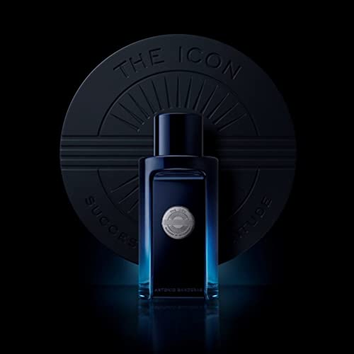 Banderas The Icon Eau de Toilette - Men's Fresh Woody Cologne 6.7 Fl Oz