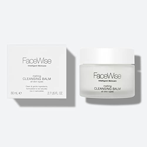 Melting Cleansing Balm, Gentle Cleansing Balm Makeup Remover with Sweet Almond Oil, Salicylate-Free Fragrance 80ml