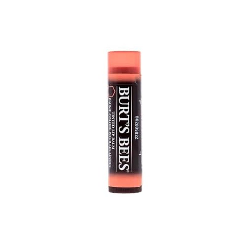 Burt's Bees Tinted Lip Balm, Zinnia 0.15 oz (Pack of 4)