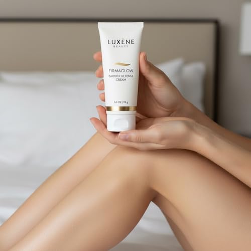FIRMAGLOW Barrier Defense Cream by Luxene Beauty ? Deep Hydration & Skin Barrier Repair Cream ? Soothes, Smooths & Locks in Moisture ? Step 3 of 3 ? 3.4 oz