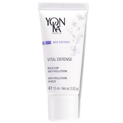 Yonka Paris | Vital Defense Day Cream | Pollution Protection Vitamin C Moisturizer with Myrtle CoQ10 | All Skin Types | 84% Natural Ingredients