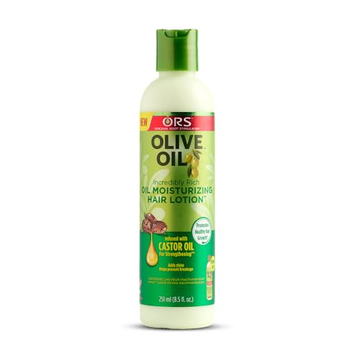 ORS Olive Oil Moisture Restore Creamy Aloe Shampoo - Strengthen & Nourish Replenishing Conditioner - Moisturizing Hair Lotion - Bundle