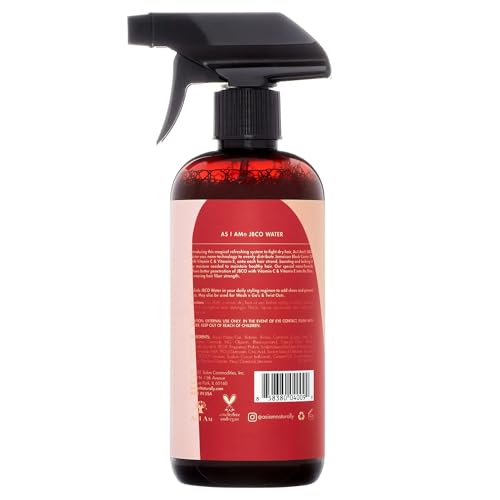 As I Am Jamaican Black Castor Oil Water Pack of 3 - Moisturizes & Strengthens Hair