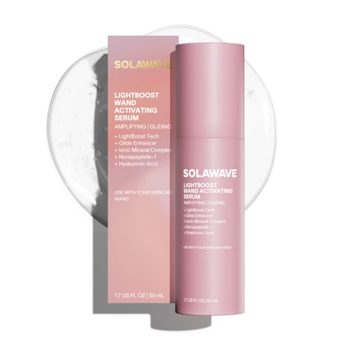 Red Light Therapy Serum for Facial Wand - Hydrating & Radiance Boosting