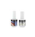 Gel Nail Top Coat & Clear UV LED Gel Set - Matte & Glass Finish 0.5oz