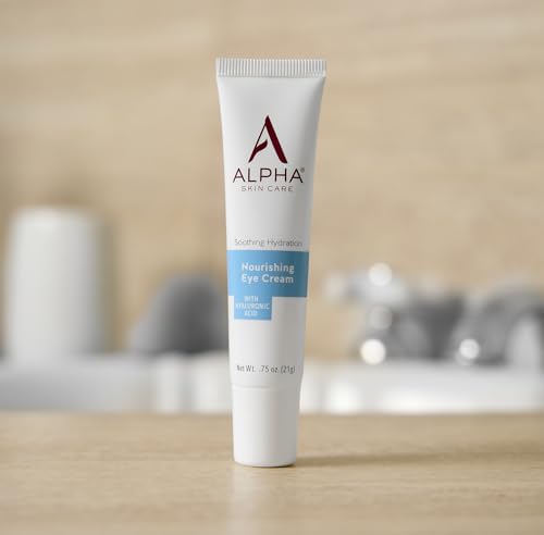 Nourishing Eye Cream with Hyaluronic Acid for Anti-Aging & Hydration - 0.75 Oz