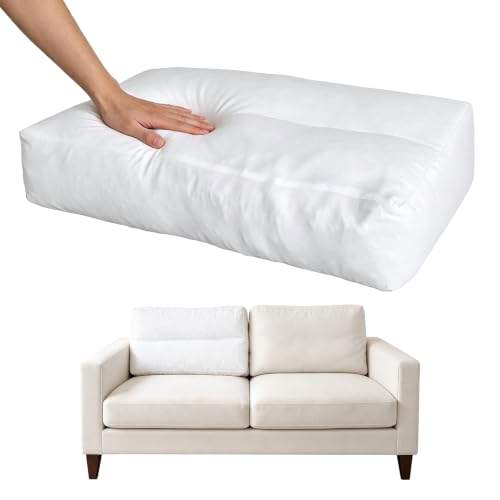 3 Pack 31x18x6 Inch Couch Back Cushion Replacement - Support & Supportive Foam