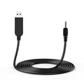 Lnauy for Braun Beard Trimmer Charger, Power Cord Compatible with Braun MGK3010 MGK3020 MGK3021 MGK3025 MGK3210 MGK3220 MGK3221 MGK3225 MGK3921 5V to 2.3V Replacement Charging Cable Adapter