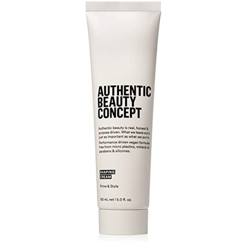 Authentic Beauty Concept Shaping Cream | All Hair Types | Define & Hold Natrual Texture | Vegan & Cruelty-free | Silicone-free