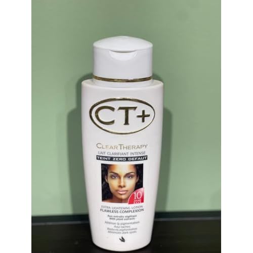 CT+ Clear Therapy Skin Lightening Set, 3-Piece Beauty Kit with Lotion, Soap and Serum, 10 Day Treatment