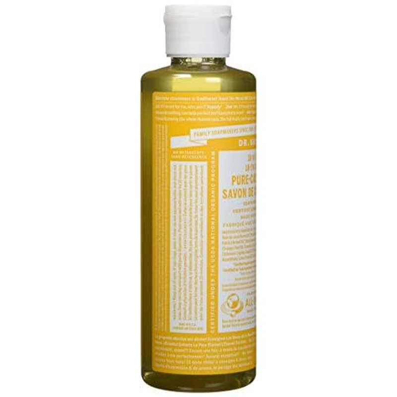 Dr. Bronner's Organic Pure Castile Liquid Soap Citrus Orange - 8 fl oz