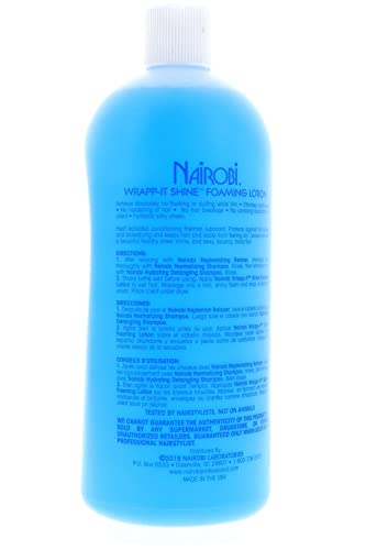 Nairobi Wrapp-It Shine Foaming Lotion 32oz - Hair & Skin Care