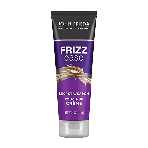 John Frieda Frizz Ease Secret Weapon Touch-Up Cr?me - Anti-Frizz Styling Cream for Smooth, Frizz-Prone Hair, 4 Oz