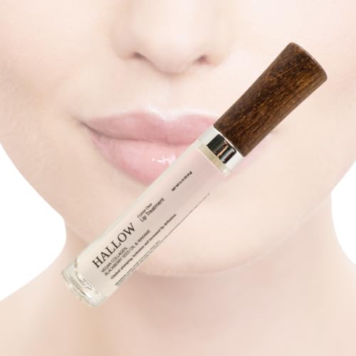 Lip Treatment, Crystal Clear Gentle Volumizing Gloss with Jojoba Oil, Avocado Oil, and Vegan Collagen, 0.13 oz (4g)