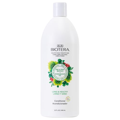 Biotera Long & Healthy Strengthening Conditioner | Strengthens Long, Growing Hair | Microbiome Friendly | Vegan & Animal Test Free | Paraben Free | Color-Safe