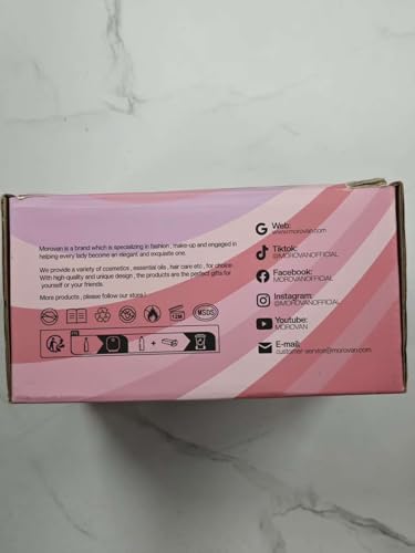 Morovan Acrylic Nail Kit for Beginners with UV Lamp - 73P Professional Gel and Glitter Set for Home Salon