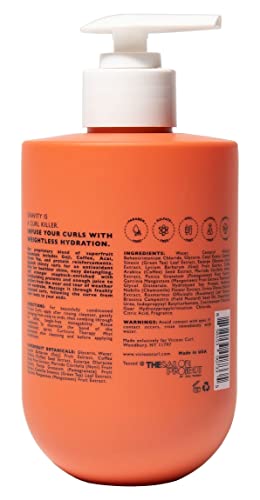 VICIOUS CURL Deep Conditioner for Curly Hair - 12 Fl Oz | Lightweight Hydration & Manageability