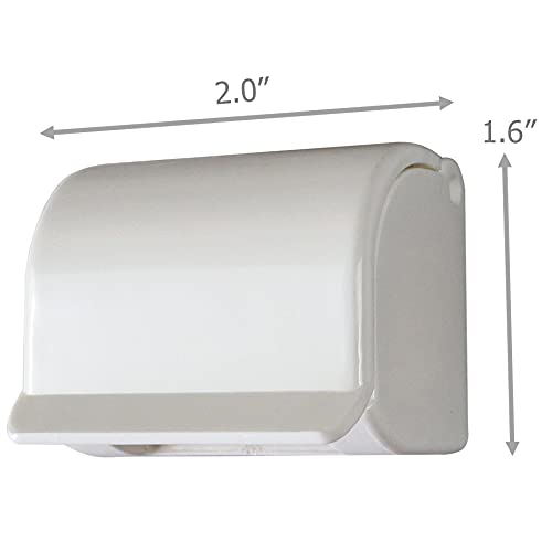 EIKS 2 Pack Razor Holders Shaver Hangers Wall Mount Self Adhesive for Bathroom Shower Tabletop