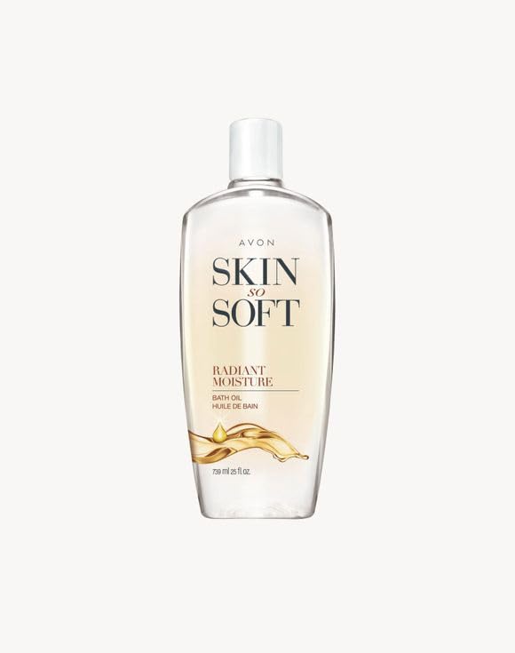 Skin So Soft Radiant Moisture Bath Oil - 25 oz Hydrating Body Oil for Dry Skin