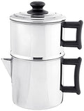 Lindy's 10-Cup Stainless Steel Stovetop Drip Coffee Maker - Classic Design