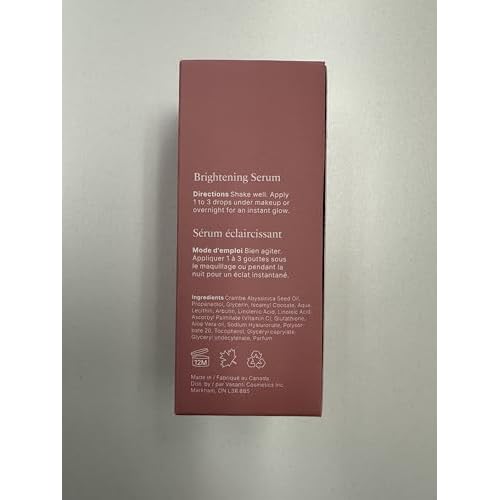 VASANTI Glow Boosting Brightening Serum ? Vitamin C Face Serum with Arbutin, Bearberry & Antioxidants for Radiant Complexion, Even Skin Tone, Dark Spot Reduction & Hydrated, Glowing Skin ? 30mL