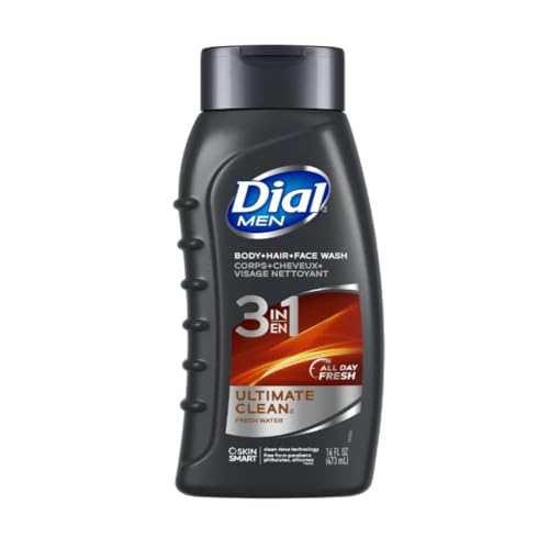 Men's Hair and Body Wash - Ultimate Clean, 16 Fl Oz, Pack of 3 - Fresh Scent