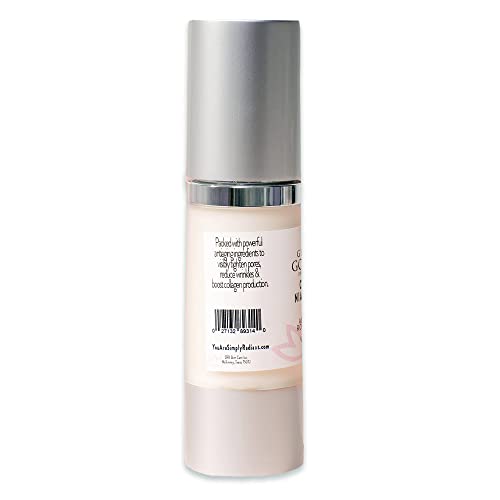 Glimmer Goddess Organic Niacinamide Face Serum for Pore Reduction - 1oz