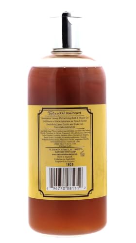 Taylor of Old Bond Street Sandalwood Bath & Shower Gel for Men 16.9 fl oz