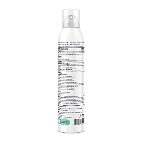 Hello Bello SPF 50 Mineral Sunscreen Spray - Hypoallergenic Broad Spectrum UVA UVB Protection - Reef Friendly & Water Resistant - Pack of 2