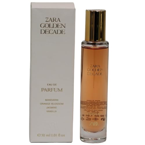 Zara Golden Decade Eau de Parfum for Women — Elegant Floral Fragrance 30ml