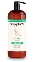 Soapbox Tea Tree & Mint Conditioner for Dry Scalp - 33.8 oz, Refreshing Hair Care