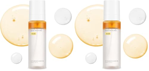 SUNGBOON EDITOR Collagen Face Mist Pack of 2 - Hydrating Korean Serum with Peptides & Vitamin C for Sensitive Skin, 3.38 fl oz