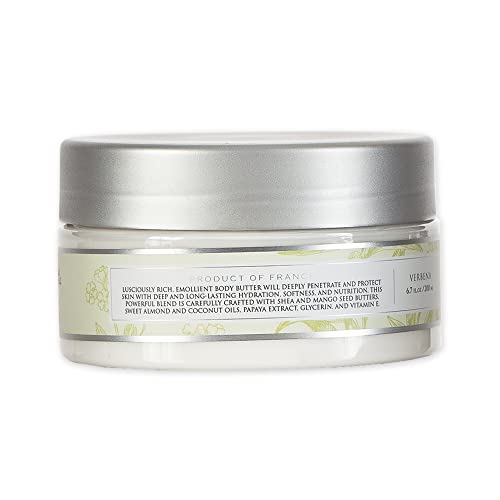 Shea Butter Enriched Body Moisturizer with Verbena Scent - 6.7 Fl Oz